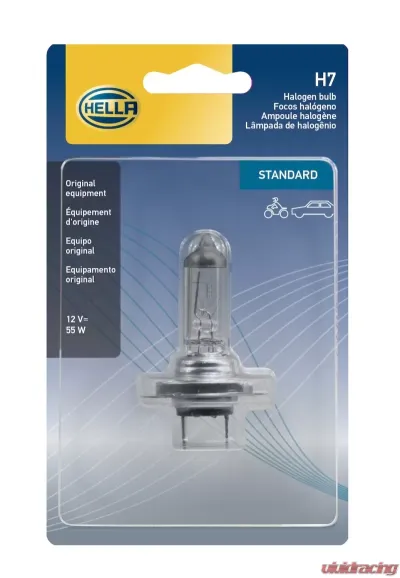 HELLA H7SB Standard Series Halogen Light Bulb - H7SB