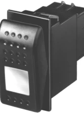 Hella SPDT Rocker Switch w/ Location Lamp and Pilot Lamp                                     - 007832081 - Image 2