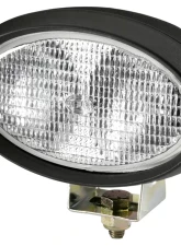Hella Oval 100 Halogen Double Beam Work Lamp (CR)                                     - H15161021 - Image 2