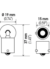 HELLA 5007SB Standard Series Incandescent Miniature Light Bulb                                     - 5007SB - Image 4