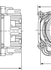 Hella HEADLAMP DE-US A/F  MD12/24          1AL                                     - 012758121 - Image 5