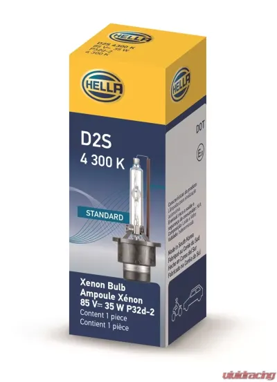 HELLA D2S 4300 K Standard Series Xenon Light Bulb - D2S 4300 K
