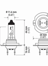 HELLA H7 100WTB High Wattage Series Halogen Light Bulb                                     - H7 100WTB - Image 8