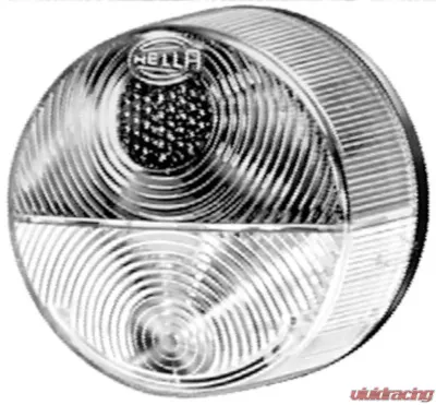 Hella 3185 Amber/White Turn/Side Marker Lamp - 003185031