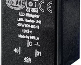 Hella Flasher Unit, 4 pin, 12 V