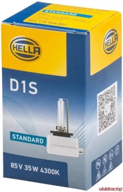 HELLA D1S 4300 K Standard Series Xenon Light Bulb - D1S 4300 K