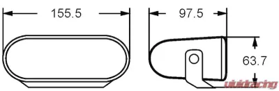 Hella FF 75 Fog Lamp Kit - 008284801