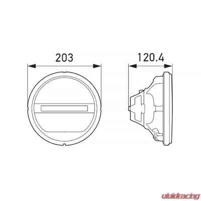 Hella Auxiliary Light - 241449011