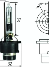 Hella BULB HID CAPSULE D2R 12V 35W         8GS                                     - H83070001 - Image 16
