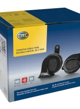 Hella HORN KIT BX BLK TRUMPET 12V UNIV                                     - 011225831 - Image 4