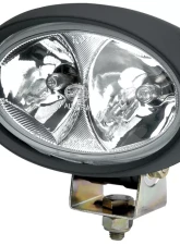 Hella Oval 100 Halogen Double Beam Work Lamp (LR)                                     - H15161037 - Image 2