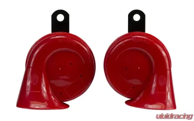 Hella Trumpet Kit Low-Tone/High-Tone, 12 V, 400/500 Hz with Bracket - 007424801