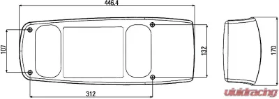 Hella 7502 Caraluna I Multifunction Lamp - 007502217