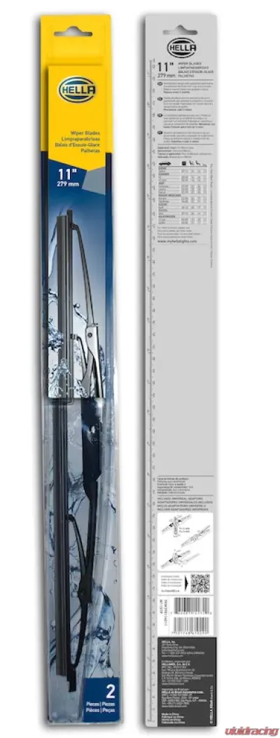 Hella WIPER BLADE 11 '' STANDARD PAIR - 9XW398114011