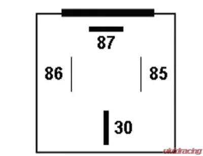 Hella Micro Plug Relay - 007793041