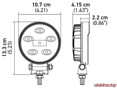 Hella WORKLIGHT VALUEFIT 5RD ECO LED MV CR - 357108001