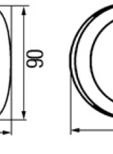 Hella LAMP DRL 90MM LED SAE/ECE RH                                     - 009599121 - Image 4