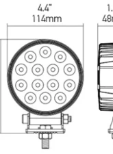 Hella WORKLIGHT VALUEFIT 5RD 2.0 LED MV CR BP                                     - 357105002 - Image 10
