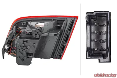 Hella Tail Light Assembly - 011145511