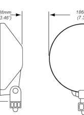 Hella 700FF Driving Lamp H3                                     - 010032001 - Image 8