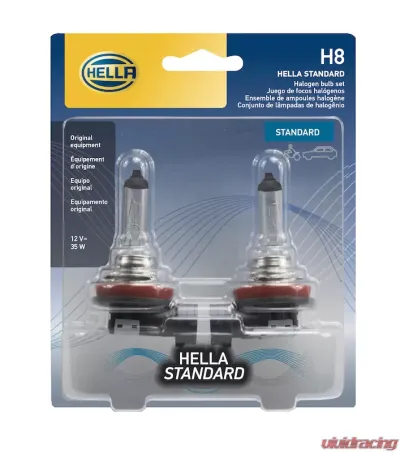 HELLA H8TB Standard Series Halogen Light Bulb - H8TB