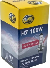 HELLA H7 100W High Wattage Series Halogen Light Bulb                                     - H7 100W - Image 13