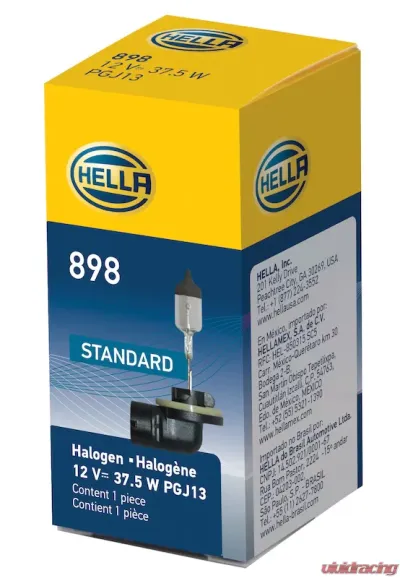HELLA 898 Standard Series Halogen Light Bulb - 898