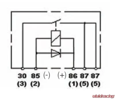 Hella Wiring Relay - 933791091