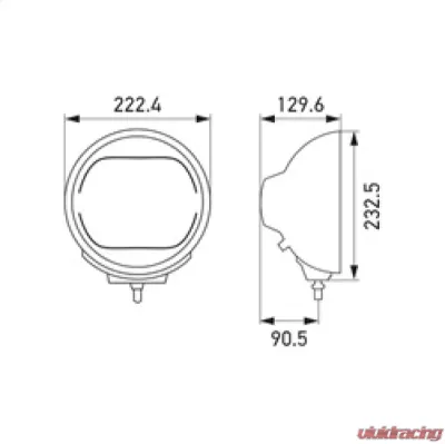 Hella Auxiliary Light - 016560111