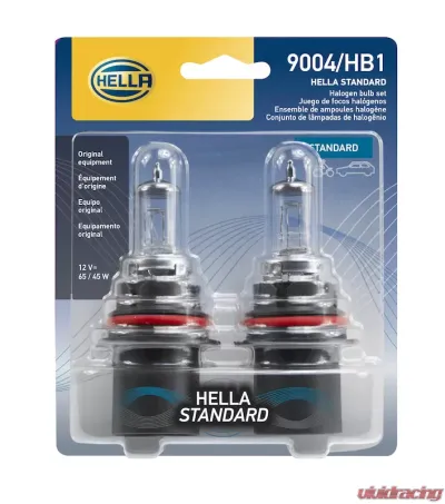 HELLA 9004TB Standard Series Halogen Light Bulb - 9004TB