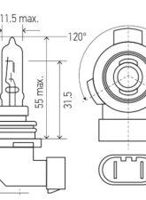 HELLA 9012LL Long Life Series Halogen Light Bulb                                     - 9012LL - Image 8