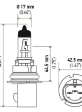 Hella 9007 HB5 12V 65/55W Halogen Bulb PX29t                                     - 9007 - Image 5