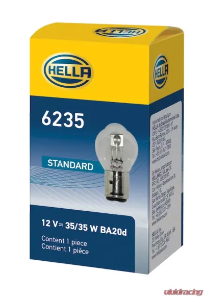 HELLA 6235 Standard Series Incandescent Miniature Light Bulb - 6235