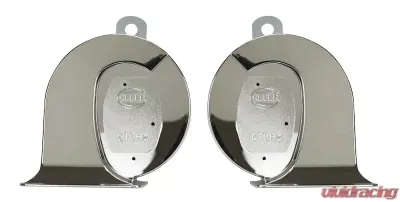 Hella HORN KIT BX CHROME TRUMPET 12V UNIV - 007728883