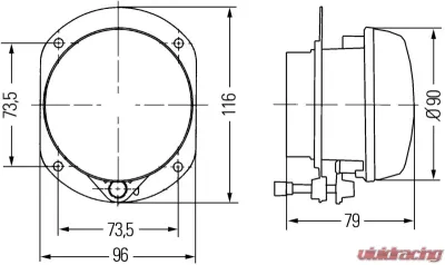 Hella LAMP FOG CORNERING LH MB 08-11 - 009295071