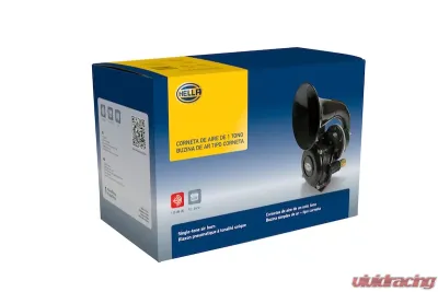 Hella HORN KIT BX BLACK AIR 1-TONE 12/24V - 013410011