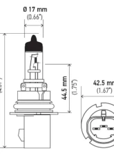 HELLA 9007P50TB Performance Series Halogen Light Bulb                                     - 9007P50TB - Image 8