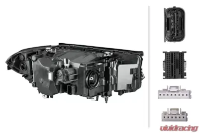 Hella HEADLAMP US A/F T BL PO KU LH MD12   1EX - 354836151