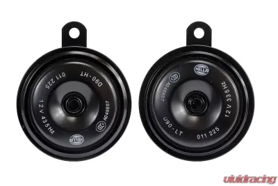 Hella HORN KIT BX BLK DISC 92MM 12V UNIV - 011225871