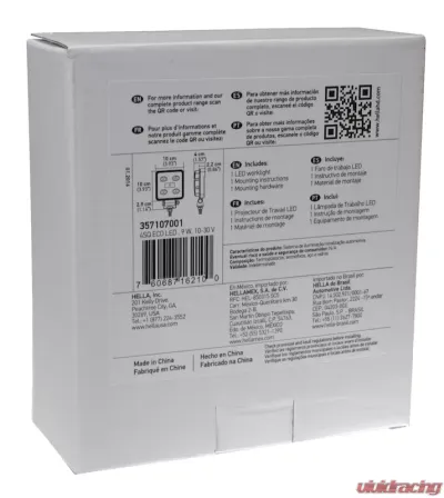 Hella WORKLIGHT VALUEFIT 4SQ ECO LED MV CR - 357107001