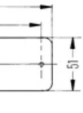 Hella 6692 Amber Repeater Lamp RH                                     - 006692021 - Image 4