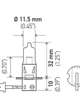 HELLA H3 130W High Wattage Series Halogen Light Bulb                                     - H3 130W - Image 8