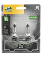 HELLA H7P50TB Performance Series Halogen Light Bulb                                     - H7P50TB - Image 6
