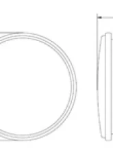 Hella 135mm H1 Single High Beam Headlamp                                     - H11425011 - Image 5