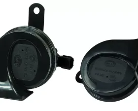 Hella HORN KIT BX BLK TRUMPET 12V FORD