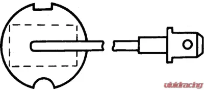 Hella BULB H3 12V 100W YLW STR             8GH - H83135121
