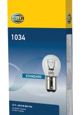HELLA 1034 Standard Series Incandescent Miniature Light Bulb                                     - 1034 - Image 9
