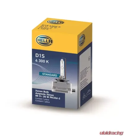 HELLA D1S 4300 K Standard Series Xenon Light Bulb - D1S 4300 K