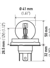 HELLA 7952 Standard Series Incandescent Miniature Light Bulb                                     - 7952 - Image 4