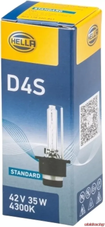 HELLA D4S 4300 K Standard Series Xenon Light Bulb - D4S 4300 K
